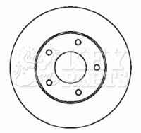 KEY PARTS Тормозной диск KBD4327